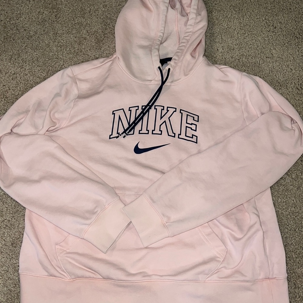 Women’s Nike Peach/Coral Hoodie Sweatshirt Size Large